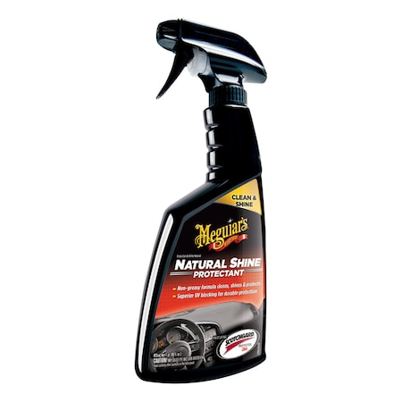 Meguiars Meguiar's Natural Shine Plastic/Rubber/Vinyl Protectant Spray 16 oz G4116